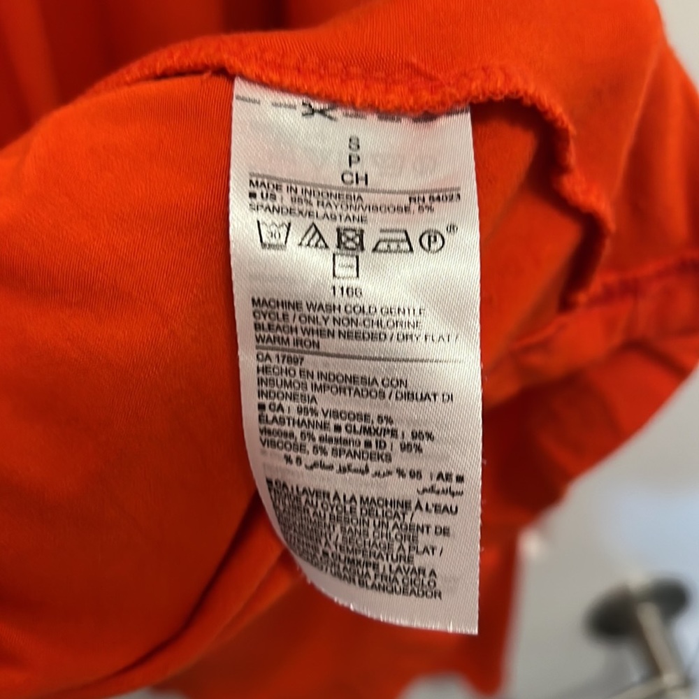 Old Navy size small orange dress - Picture 5 of 5